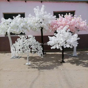 Nuovo tema <span class=keywords><strong>piccolo</strong></span> finto <span class=keywords><strong>albero</strong></span> <span class=keywords><strong>albero</strong></span> floreale Sakura centrotavola viola fiore di ciliegio artificiale <span class=keywords><strong>albero</strong></span> per decorazione di nozze al coperto - Product Image 6