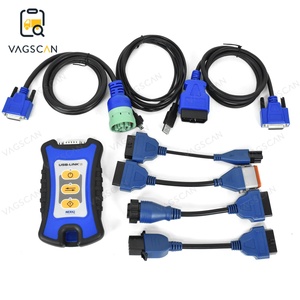 2026 Heavy Duty Truck for NE\XIQ USB Link 3 121054 7 Cable Diesel Truck Interface J1939 <b>Diagnostics</b> for Scanner <b>Tool</b>+CFC2 Laptop - Product Image 3