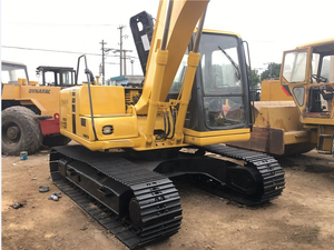 Excavatrice d'occasion presque neuve pour PC120-7 KOMATSU 12TON, moteur Cummins de PC120-6 moyenne d'occasion, pompe à moteur incluse - Product Image 6