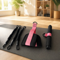 Bandas de Resistencia HSM 2026 de Nuevo Diseño, Bandas de Resistencia Ajustables con Pedal para Entrenamiento de Cuerpo Completo
