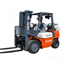 Chariot élévateur à double carburant GPL de haute qualité, capacité 2, 3 et 5 tonnes, chariot élévateur à gaz de pétrole liquéfié
