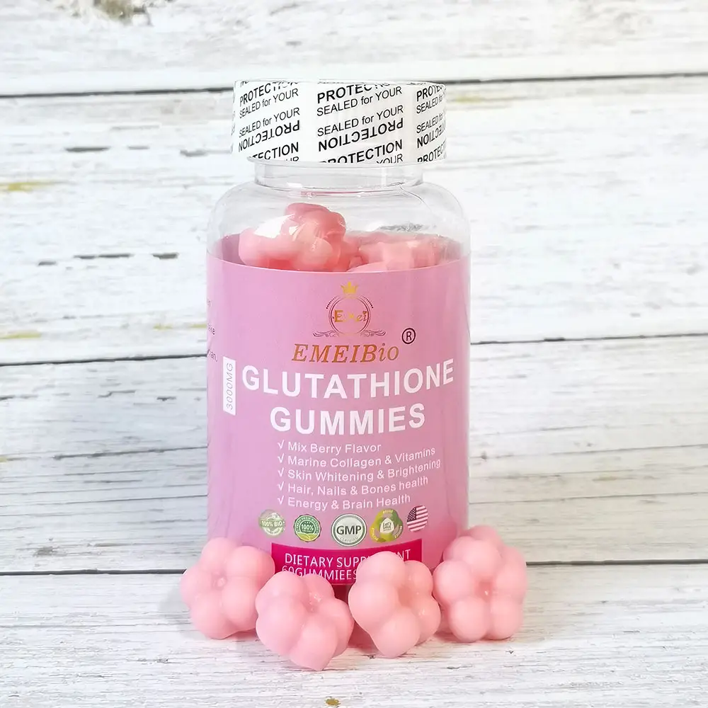 OEM Gummies Glutathione Collagen bổ sung làm trắng da GLUTATHIONE Gummies Nhật Bản Glutathion ET Gummies vitamine C