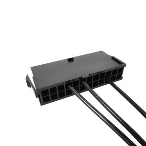 Probador de arranque de fuente de alimentación de PC ATX PSU de 24 Pines, línea de conexión de cable de puente de arranque con interruptor de encendido/apagado con luz indicadora - Product Image 3