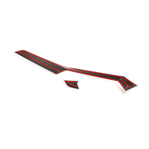 Copertura in Vera Fibra di Carbonio per Pannello Strumenti e Console Centrale <span class=keywords><strong>BMW</strong></span> <span class=keywords><strong>X5</strong></span> G05 X6 G06 2019-2020, <span class=keywords><strong>Accessori</strong></span> Interni - Product Image 4