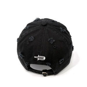 Cappellino da Baseball Vintage Sportivo Unisex Nero Effetto Lavaggio Acido 3D Puff Snapback Streetwear Grunge Regolabile 100% Cotone NewStyleCap - Product Image 2