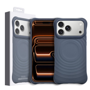 <span class=keywords><strong>Cover</strong></span> in Silicone Magnetica Wireless per <span class=keywords><strong>iPhone</strong></span> 17-14 Antiurto Anti-caduta con Protezione Lente Rialzata e Texture Ondulata - <span class=keywords><strong>5</strong></span> Colori Disponibili - Product Image 1