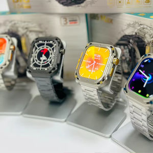 Умные часы Z85 MAX, водонепроницаемый фитнес-трекер, спортивные часы, измерение пульса и давления, браслет для IOS и Android, квадратный циферблат, компас - Product Image 5