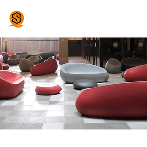 Tavoli e <span class=keywords><strong>sedie</strong></span> in vetroresina bianca di design di lusso - Product Image 6