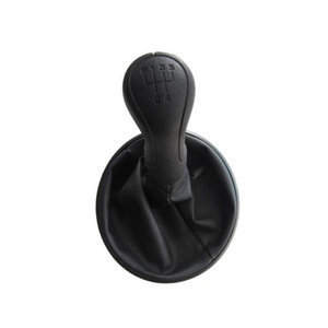 ฝาครอบหัวเกียร์รถยนต์ Dongzhao หนังสีดำ สำหรับ Skoda Fabia 669 SKD-006 - Product Image 2