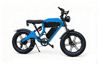 Vélo électrique à pneus larges METALYRA M1 1KW 48V avec cadre en magnésium, batterie 20Ah, 55 km/h, Shimano 7 vitesses, suspension intégrale, moteur à moyeu arrière
