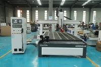 Fresadora CNC de 4 Ejes de Alta Resistencia 2000*4000mm 1325 con Eje Rotatorio Lateral para Tallado de Madera, Metal, Espuma y Acrílico