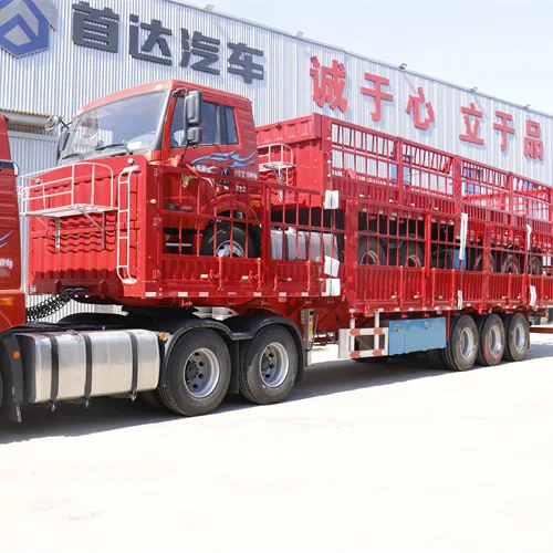 Remolque de ganado de 100 toneladas, remolque de 3 ejes, carga animal, caña de azúcar, transporte, valla, semirremolque, camión