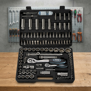 Juego de Llaves FERVI Serie Bussola con Diseño Práctico, Puntas Torx T8-T30 y Extensión Ajustable de 50-100 mm - Product Image 2