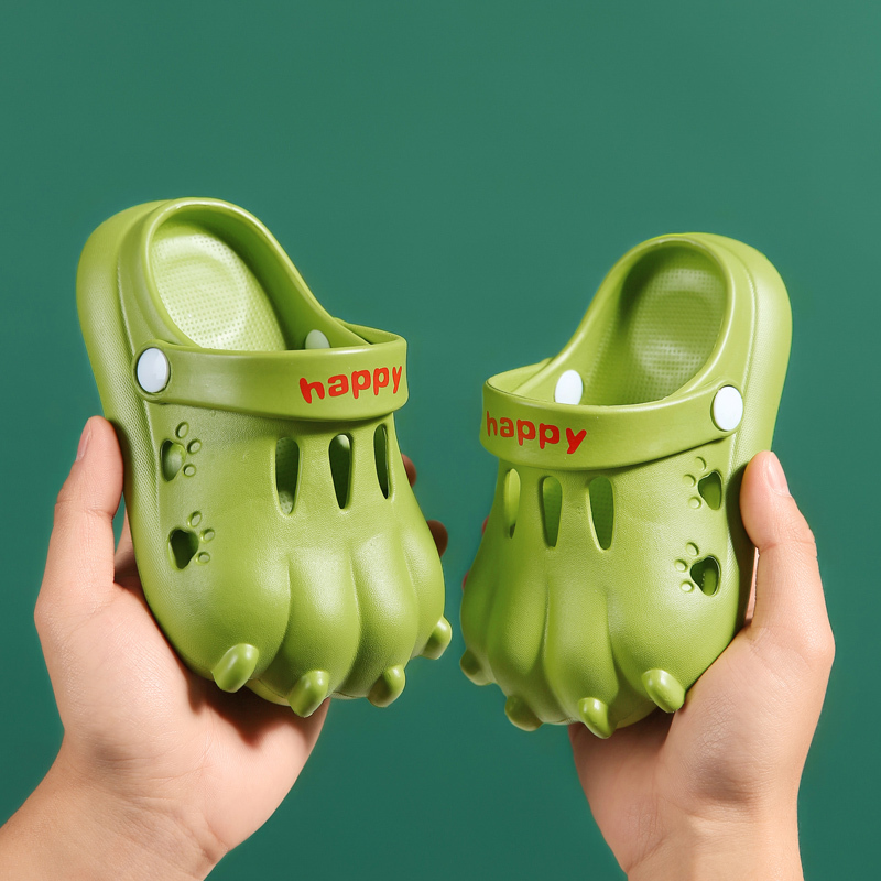 Lovely Cat Foot Summer Kid Casual Indoor Outdoor Slippers Water Proof Sandal Kids Clogs Children's clogs