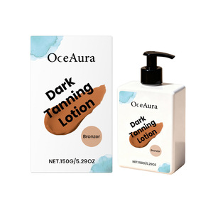 Private Label OceAura Organic Self Tanning Lotion 150g Large Moisturizing Sun Dark Tanning <strong>Beach</strong> <strong>Cream</strong> Long Lasting - Product Image 6
