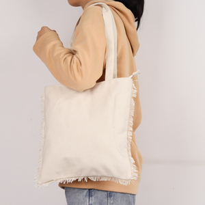 Sac fourre-tout en toile réutilisable avec logo personnalisé, style vintage, pour femme, avec fermeture éclair, portable pour les courses et les voyages - Product Image 5