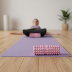 Rodillos de Yoga en Forma de Media Luna, Color Rosa Pastel, 13*33cm, para Masajes - Product Image 2