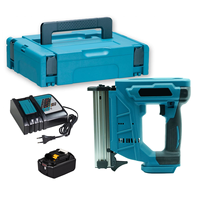 MKT DFN350 18V LXT Kit de cloueur sans balais 18GA 15~35mm avec chargeur et coffret à outils empilable pour le travail du bois