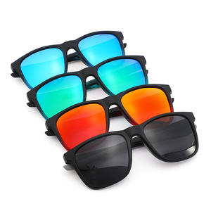 Lunettes de soleil polarisées pour le sport, monture noire, lentilles TAC, protection UV400, pour le cyclisme en plein air, la pêche, protection solaire classe 2 - Product Image 3