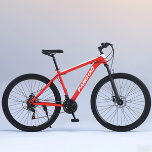 <span class=keywords><strong>VTT</strong></span> en Acier Haute Qualité Prix Abordable 20 24 26 27.5 29 Pouces, Fourche à Suspension 21 Vitesses pour Extérieur - Product Image 1