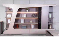 Nouvelle table de bureau de luxe Big Boss, design esthétique science-fiction, mobilier de bureau, table de direction, bureau de travail