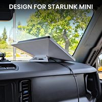 Câble d'alimentation USB DC-AC 12V/24V en PVC Kingwire Starlink Mini pour allume-cigare Internet satellite