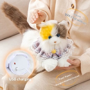 Giocattolo Interattivo AI con Coda Mobile, Gatto Xishi in Peluche, Compagno Elettronico Emozionale per l'Intimità - Product Image 4