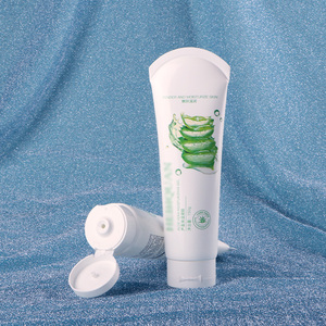Tube d'emballage cosmétique personnalisé en plastique pour le visage, les yeux, les soins du corps pour <span class=keywords><strong>gel</strong></span> d'<span class=keywords><strong>aloe</strong></span> <span class=keywords><strong>vera</strong></span> hydratant et apaisant, crème et lotion pour le visage - Product Image 1