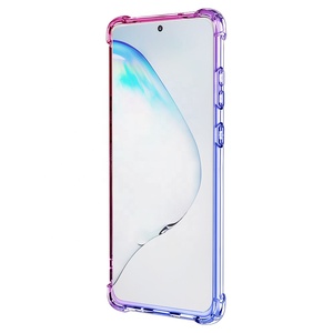 de teléfono para Samsung Galaxy S20 gradiente Color Flexible TPU móvil de <span class=keywords><strong>la</strong></span> cubierta de <span class=keywords><strong>Shell</strong></span> para Samsung S20 Plus - Product Image 2