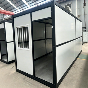 Maisons conteneurs mobiles pliables - Design moderne portable Dimensions personnalisables Bureaux temporaires extérieurs Cuisine - Product Image 1