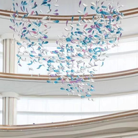Luminaire moderne en verre ANNO Infinity pour la décoration des escaliers et des halls