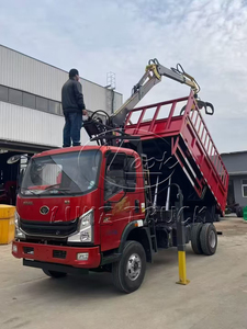 Camion benne à grappin autochargeur robuste HOWO Homan avec grappin articulé pour le transport de déchets de bois - Product Image 6