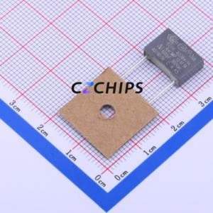 Condensador de Seguridad R413F1100DQ00M, Componente de Montaje en Orificio (THT), P=10mm 1nF 20% 300V X1, Y2 - Product Image 1