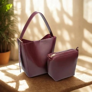 Excellent Quality Trendy <b>Leather</b> Shoulder <b>Bag</b> For Ladies With Multiple Pockets For Office And Casual Use Available For Sale - Product Image 1