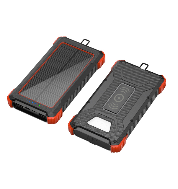 Best Selling Products Solar Power Bank 10000mah Outdoor Waterproof Powerbanks Free Shipping for Cellphone