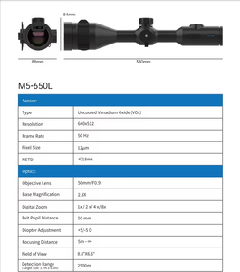 กล้องส่องกลางคืน Sytong M5-650l ระบบถ่ายภาพความร้อน ความละเอียด 640x512 เลนส์ 50 มม. ระยะใช้งานจริง 2500 ม. กำลังขยาย 8 เท่า - Product Image 5