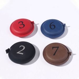 ของขวัญส่งเสริมการขายจากโรงงาน  เทปวัดขนาดเล็กทำจากหนัง PU  แกะสลักด้วยเลเซอร์  ขายดี  โปรโมชั่นพิเศษ - Product Image 4