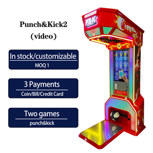 Neofuns thể thao boxer đồng tiền hoạt động tương tác Redemption Arcade cuối cùng lớn đấm boxing trò chơi máy - Product Image 4