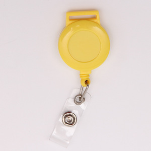 Porte-badge rétractable de 15 mm, <span class=keywords><strong>clip</strong></span> <span class=keywords><strong>pour</strong></span> badge d'identification, <span class=keywords><strong>pour</strong></span> cordon - Product Image 3