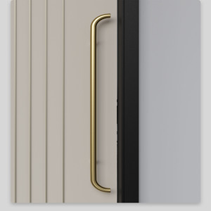 Kính Sang Trọng Brass Xử Lý Brass Cửa Xử Lý Vàng Kéo Xử Lý Cho Thủy Tinh Và Cửa Ra Vào Bằng Gỗ Với Giá Tốt - Product Image 6