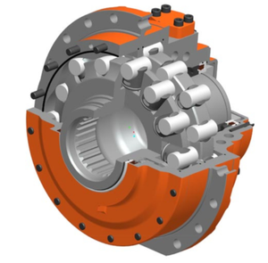 Ventes Flash : Moteur à Piston Hydraulique Radial Hagglunds Série CA (CA210-160/CA210-180/CA210-210/CA280-240/CA280-280) 145 Hagglunds Radi - Product Image 2
