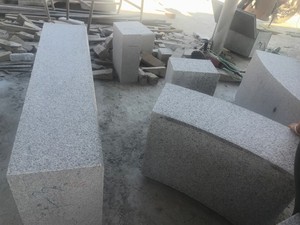 Bancos de piedra de granito pulido de granito irregular G303 para diseño de paisaje adecuado para jardines, parques y patios - Product Image 6