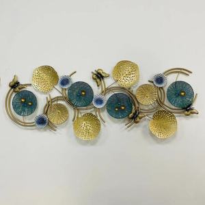 Decoración de Pared Vertical Moderna de Diseño Estilizado de 127 * 47 CM, Decoración Metálica Horizontal para Montar en la Pared - Product Image 2