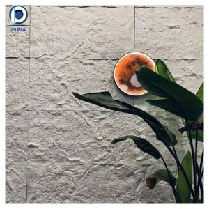 Bán buôn Prima PU đá cho trang trí nội thất Faux Feather tấm Tường cho khách sạn biệt thự bên ngoài phòng khách nền - Product Image 5
