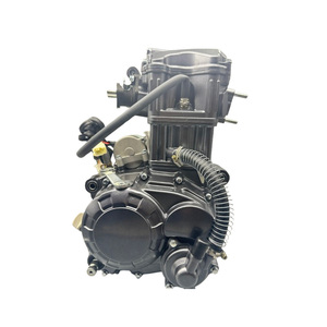 Motor de motocicleta de 4 tiempos, 1 marcha <span class=keywords><strong>adelante</strong></span> + 1 marcha atrás, arranque eléctrico, motor refrigerado por agua, motocicleta CG200 - Product Image 3