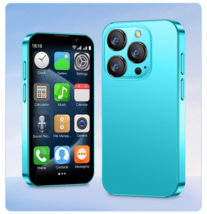 SOYES XS18 Pro 2GB RAM 16GB ROM Android9.0 Mini Smartphone con riconoscimento facciale Dual SIM Standby <span class=keywords><strong>3G</strong></span> rete 3.0in piccolo telefono - Product Image 1