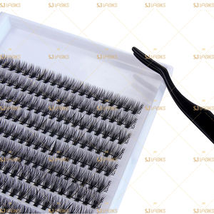 Профессиональный набор для увеличения объема ресниц с тепловым соединением 40P, 500 + Многоразовые кластеры и одинарные расширители для салона - Product Image 3