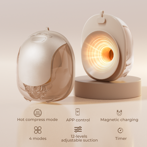 Nouveau <span class=keywords><strong>tire</strong></span>-<span class=keywords><strong>lait</strong></span> électrique avec compresse chaude, <span class=keywords><strong>tire</strong></span>-<span class=keywords><strong>lait</strong></span> <span class=keywords><strong>portable</strong></span> chauffant à 4 modes, 28/24/21/19 mm, 1 paquet, vente en gros OEM - Product Image 2