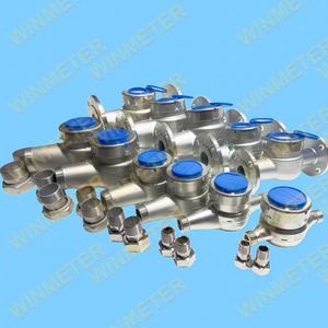 <span class=keywords><strong>Compteur</strong></span> d'<span class=keywords><strong>eau</strong></span> multijet DN50, boîtier en acier inoxydable 304/316, R100, haute température 150 ℃   pour l'industrie laitière, brasserie, vignerie, industrie chimique - Product Image 2