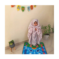 2020 nuevo diseño colorido Islam niños Eid Ramadan regalo plegable electrónicos estera de oración para musulmana Festival